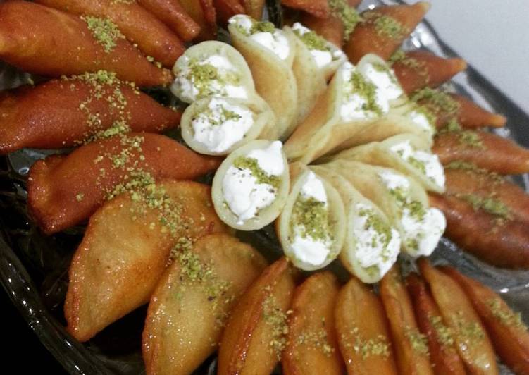 عجينة القطايف المنزلية