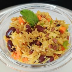 A picture of Protein rich pulao.