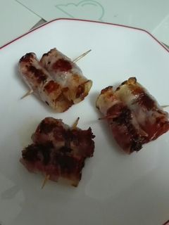 Una foto de 103. Dátiles con beicon y queso