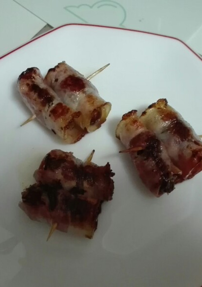 Una foto de 103. Dátiles con beicon y queso