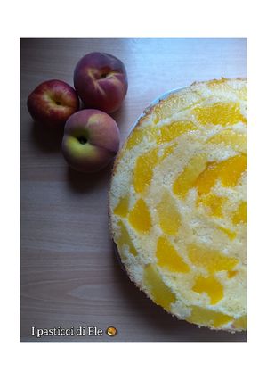 Foto di Torta di pesche rovesciata