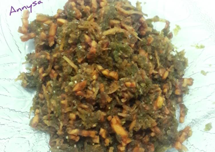 7. Teri Tempe Sambal Ijo