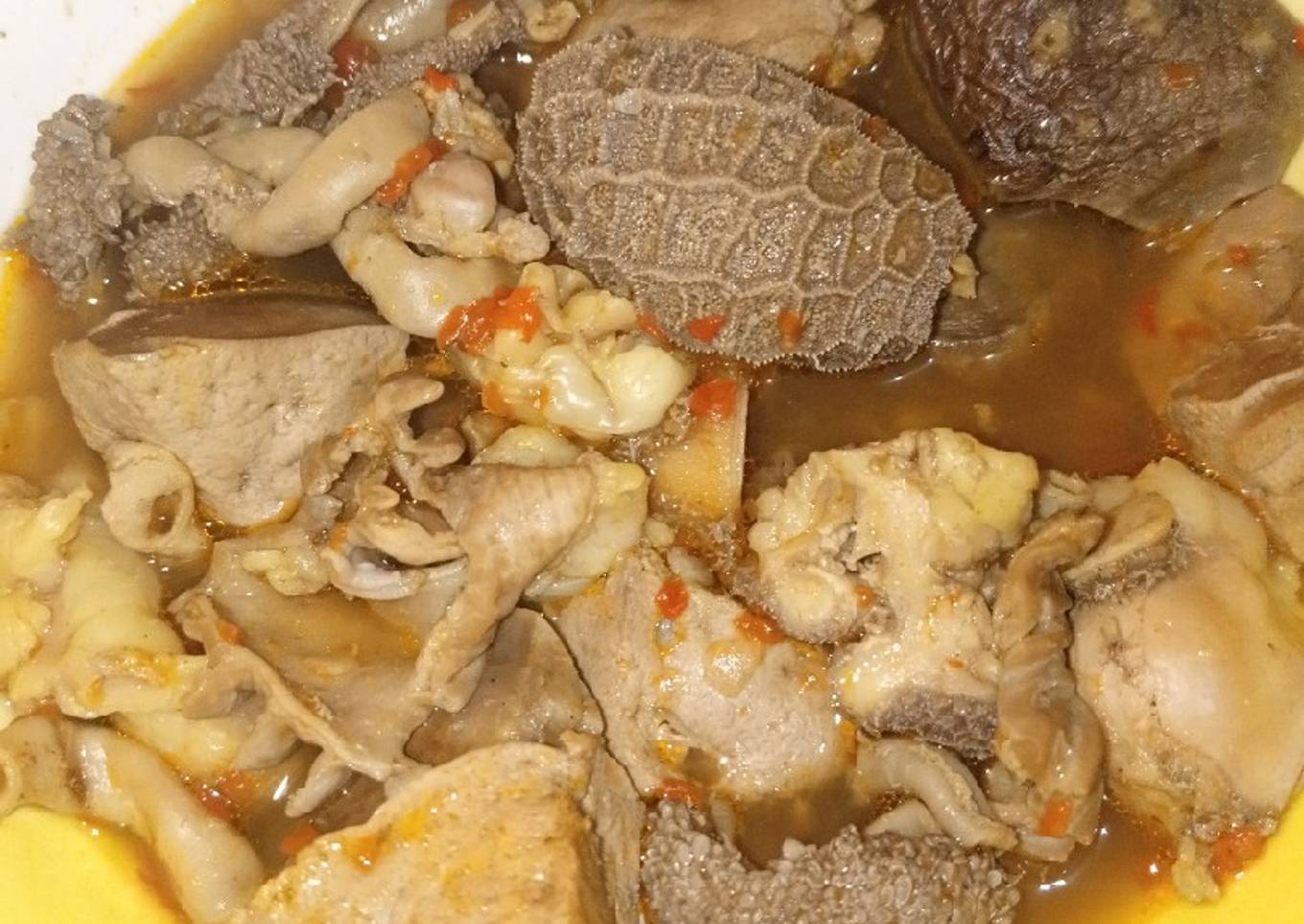 Offal's pepper soup