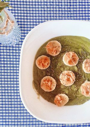 Foto resep Banana Green Smoothies with Peanut Butter