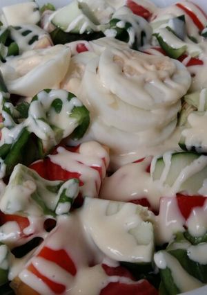 A picture of Lettuce salad.
