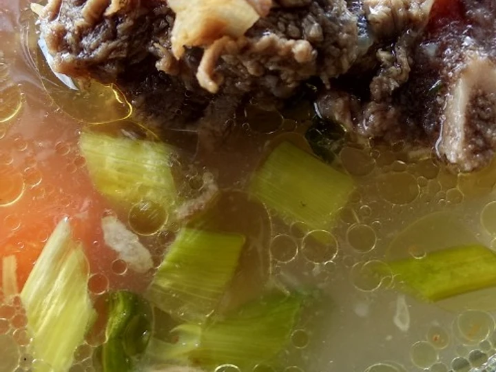 Langkah Gampang Menyiapkan Resep Sop tulang sapi yang  Bikin Ketagihan Anti Ribet, Bisa Manjain Lidah