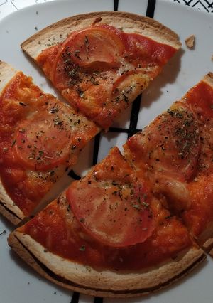 Una foto de "Pizza" rápida