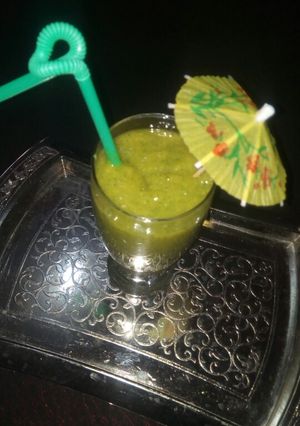 A picture of Mango smoothie.