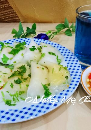 Hình của món Bánh bột lọc nhân đậu xanh (món chay).
