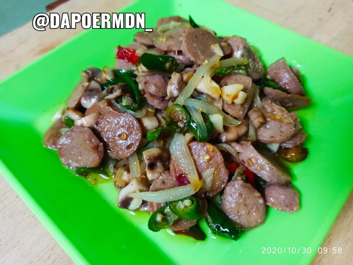 Anti Ribet, Bikin OSENG - OSENG BAKSO WITH CHAMPIGNON Irit Anti Gagal