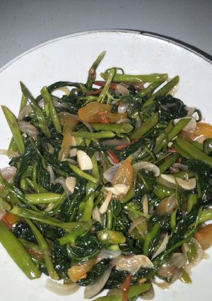 Foto resep Ca kangkung simpel dan mudah #BikinRamadanBerkesan
