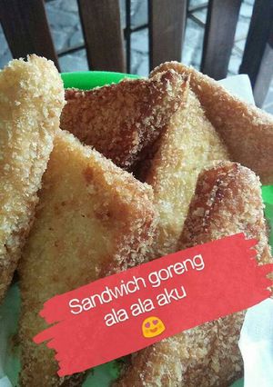 Foto resep Sandwich Goreng Simple