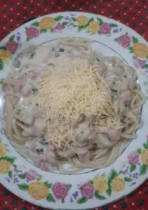 Una foto de Fideos con salsa de verdeo!