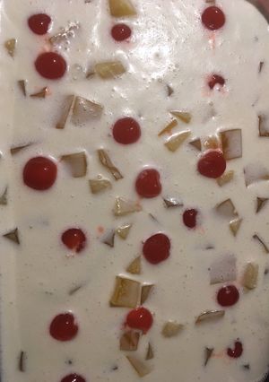 Una foto de Ensalada de piña colada