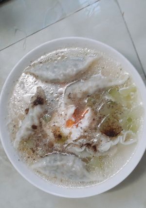 Hình của món Dimsum bí xanh.