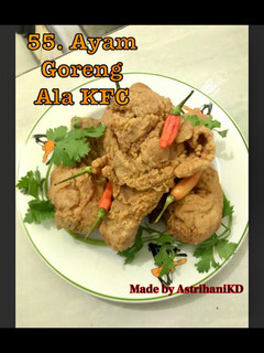 Foto resep 55. Ayam Goreng Ala KFC