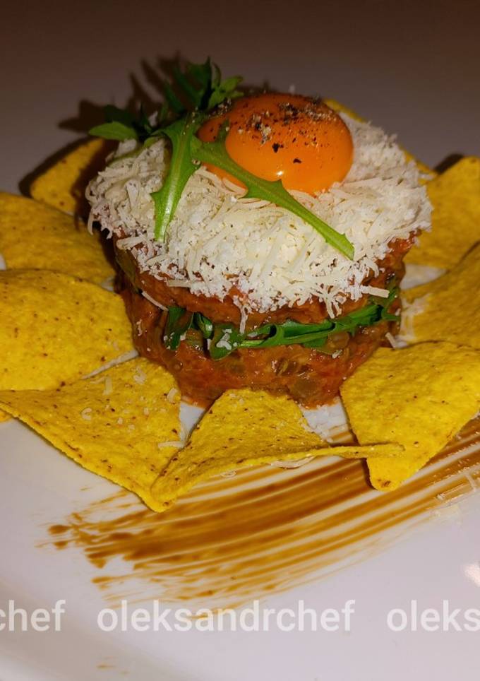 Тартар з телятини🐂 /Steak tartare