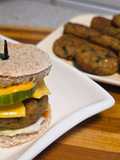 Mini tikkis and sandwiches