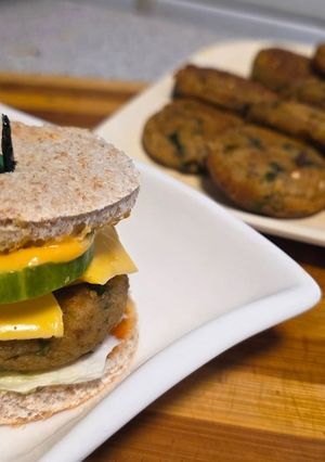 A picture of Mini tikkis and sandwiches.