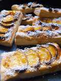 Persianitas de manzana de hojaldre rápido