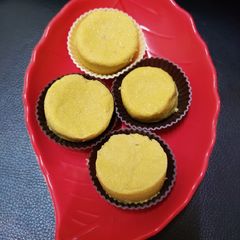 Gujju's protein ladoo A picture of Gujju's protein ladoo.