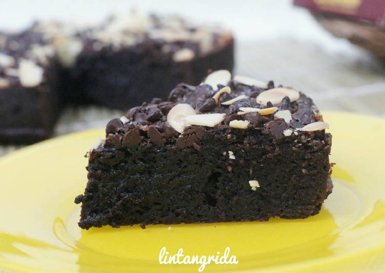 Cara Mudah Membuat Brownies cokelat tanpa baking powder Anti Gagal