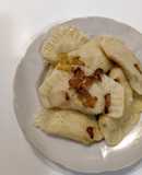 Варенички з картоплею та капустою 🥟