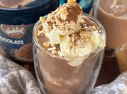 A picture of custard drink