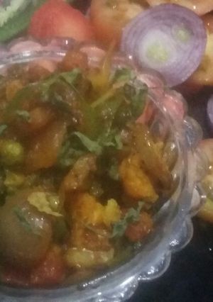 A picture of Mix vegetable.