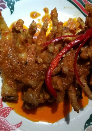 Foto resep Rica-rica ceker ayam