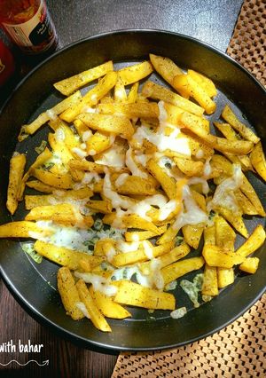 عکسی از دستور سیب زمینی تنوری | Baked potatoes
