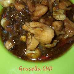 รูปของ Ayam Filet + Telur Puyu Saus Tiram