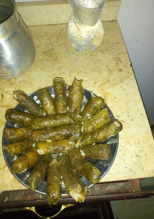 صورة لوصفة ورق عنب ولا اجمل