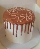Whipped cream frosting