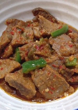 Foto resep Rica-rica daging pedas #kitaberbagi