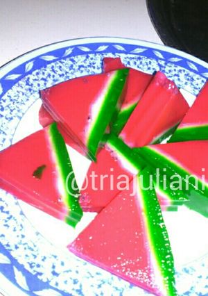 Foto resep Agar-agar semangka