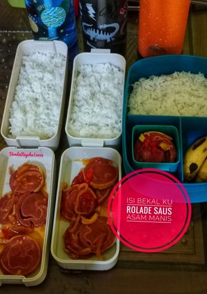 Foto resep 748. 🍱 Rolade Saus Asam Manis_Isi Bekal Ku