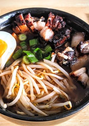 A picture of Pork Belly Ramen.
