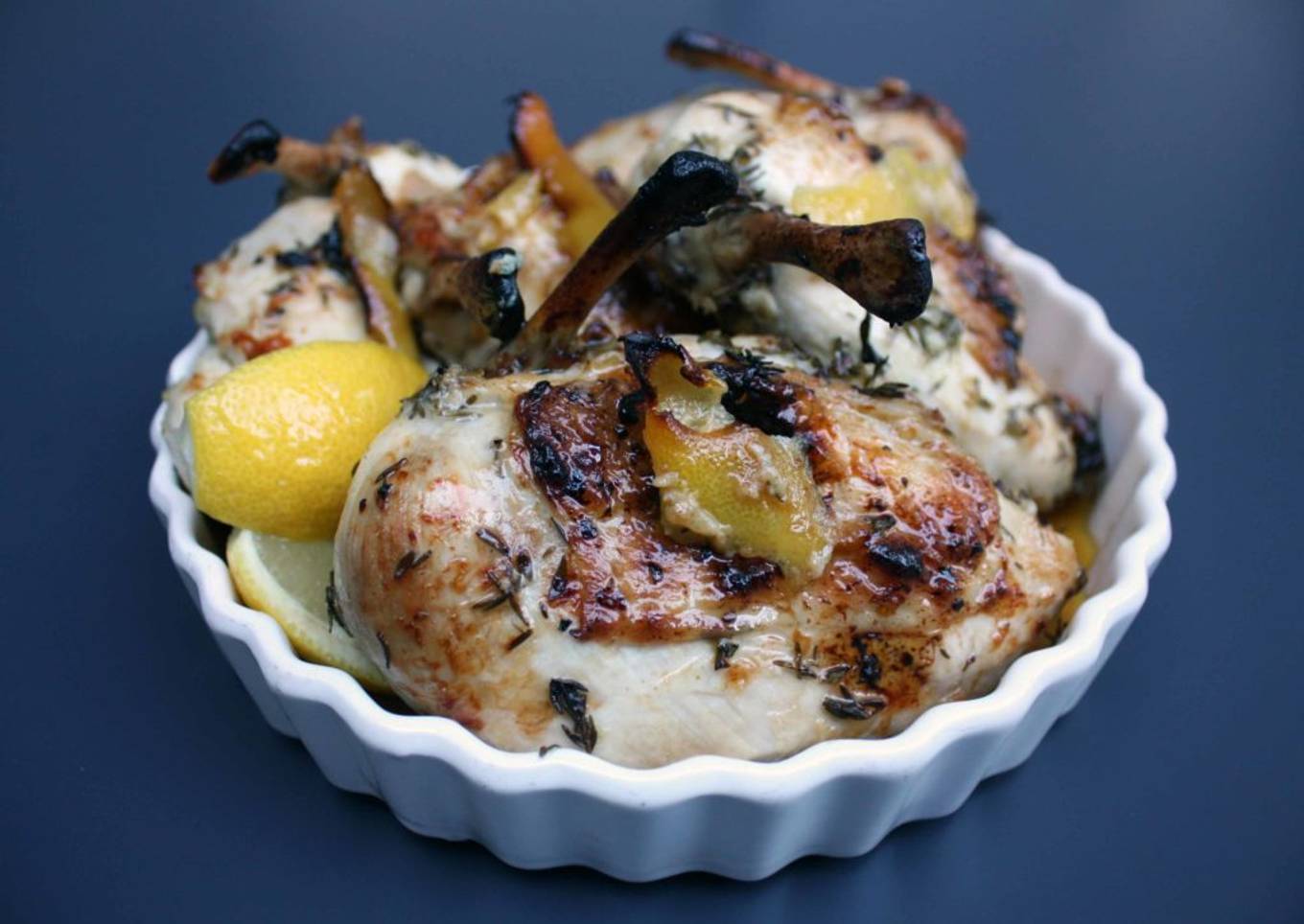 Pocket basil chicken