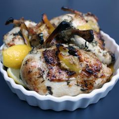 A picture of Pocket basil chicken.