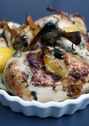 A picture of Pocket basil chicken.