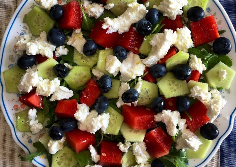 Insalata con cocomero