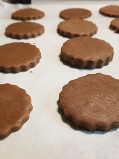 Una foto de Galletas de Chocolate