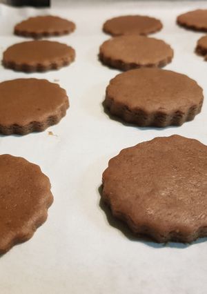 Una foto de Galletas de Chocolate