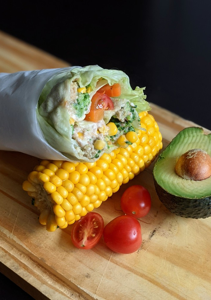 Una foto de Wrap saludable 🥦🥕🥑