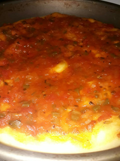 Una foto de Pizza casera