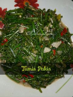 Foto resep Tumis Pakis #rabubaru