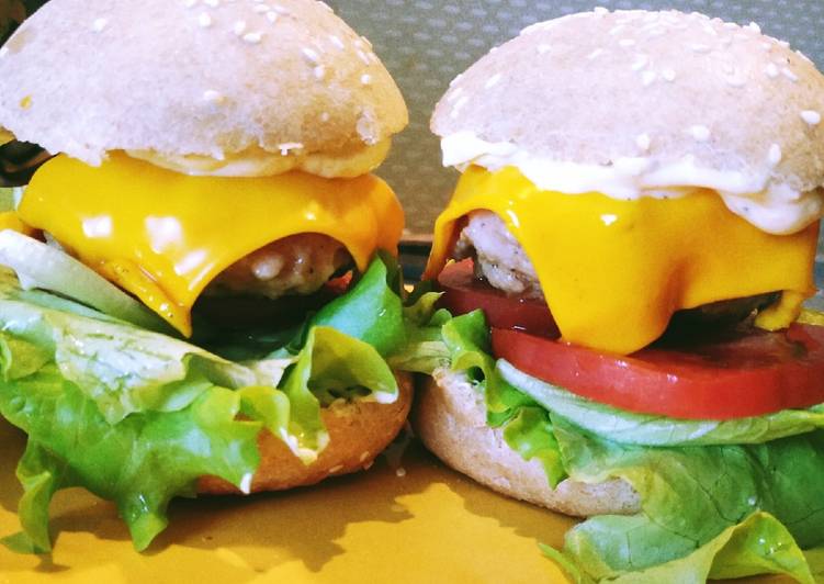 Фастфуд дома: готовим чизбургер - пошаговый рецепт с фото ...
 Чизбургер Дома