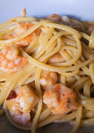 Foto principal de Linguini con Langostinos