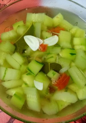 Foto resep Sayur timun bening seger